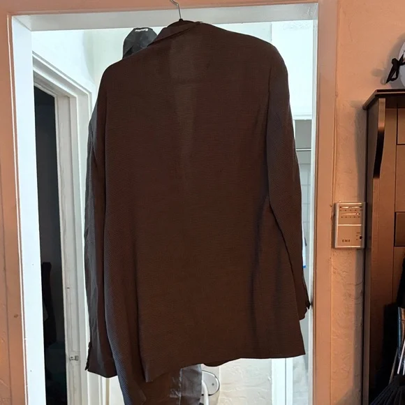 Giorgio Armani Men's Dark Gray Blazer